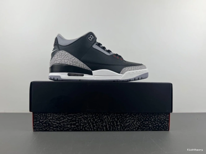 Kick Theory Black Cement DN3707-010 Air 3 Jordan 0809